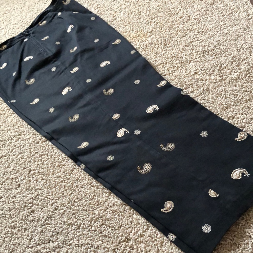 Black ankle slacks